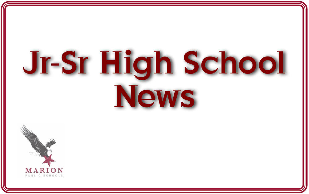 Jr-Sr- High School News