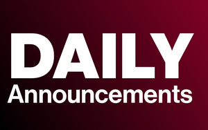 Jr-Sr High School Announcements