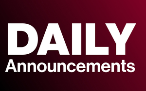 10-6-20 Announcments