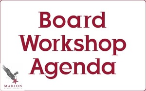 Board of Ed Workshop Agenda