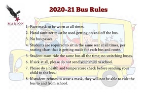 2020-21 Bus Rules