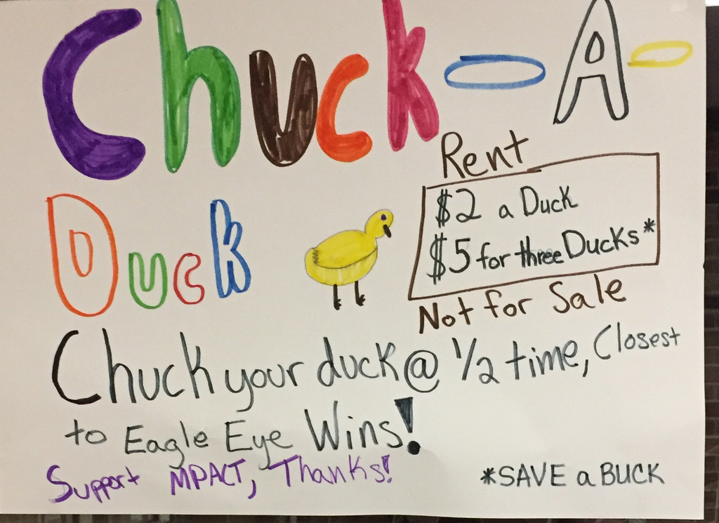 MPACT Chuck-a-Duck fundraiser 